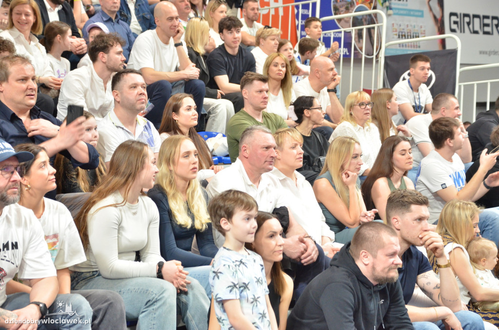 Kibice na meczu Anwil Włocławek - Czarni Słupsk