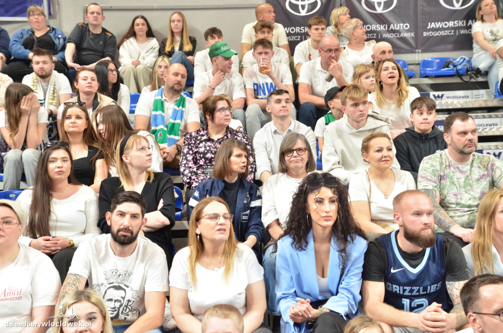 Kibice na meczu Anwil Włocławek - Czarni Słupsk