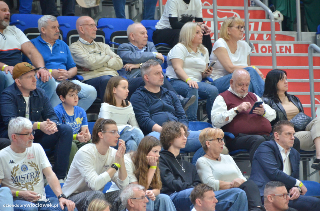 Kibice na meczu Anwil Włocławek - Czarni Słupsk