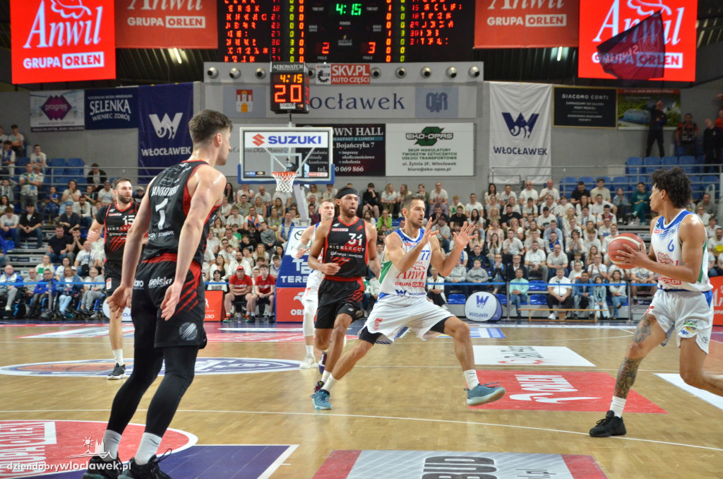 Mecz Anwil Włocławek  vs. Czarni Słupsk