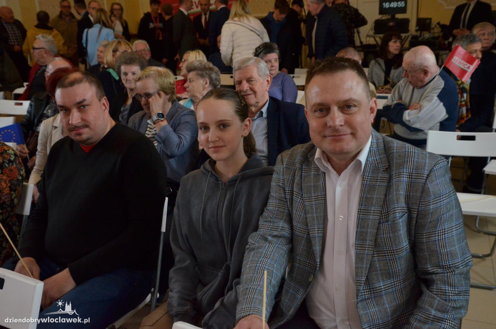 Czarzasty i Gawkowski we Włocławku