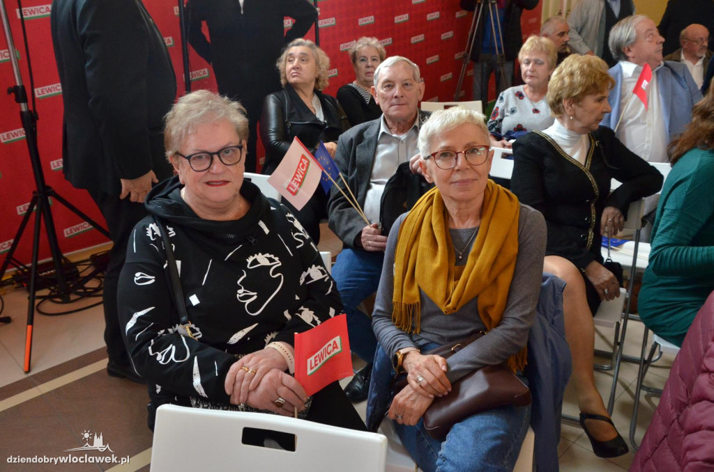 Czarzasty i Gawkowski we Włocławku