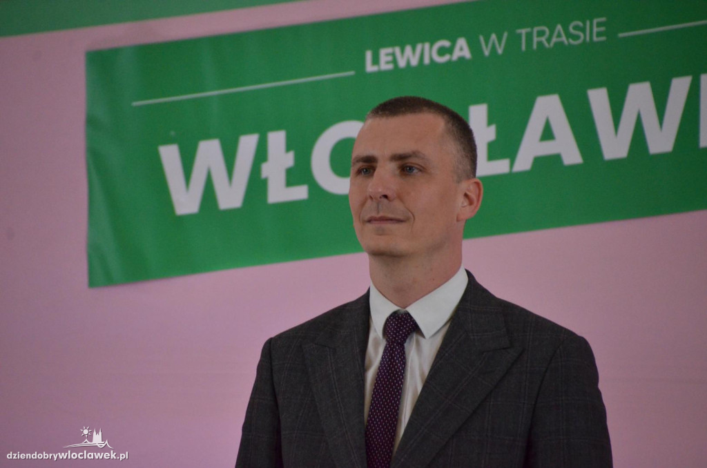 Czarzasty i Gawkowski we Włocławku