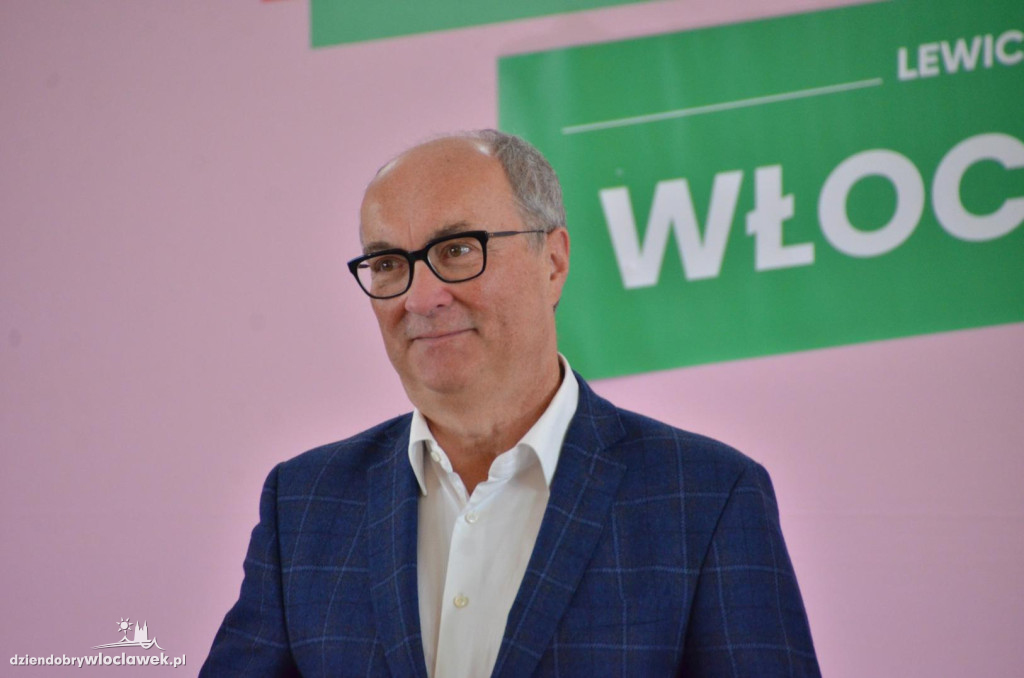 Czarzasty i Gawkowski we Włocławku