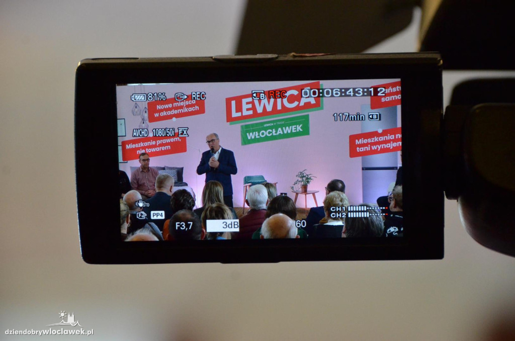 Czarzasty i Gawkowski we Włocławku