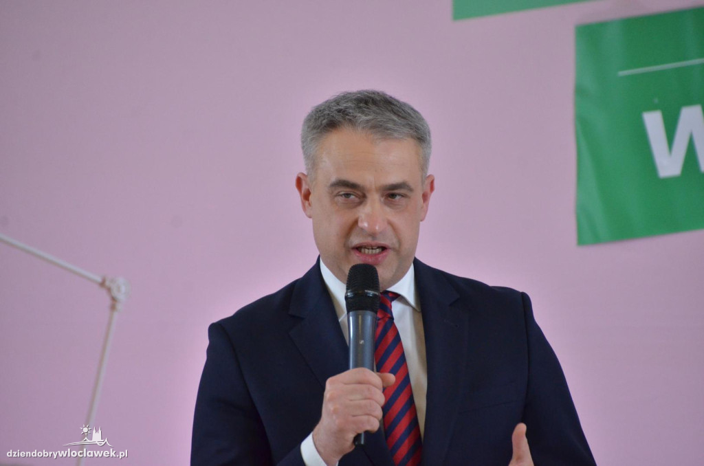 Czarzasty i Gawkowski we Włocławku