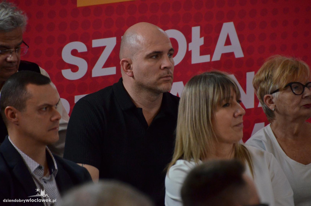 Czarzasty i Gawkowski we Włocławku
