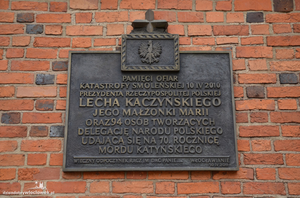 14. rocznica katastrofy smoleńskiej we Włocławku