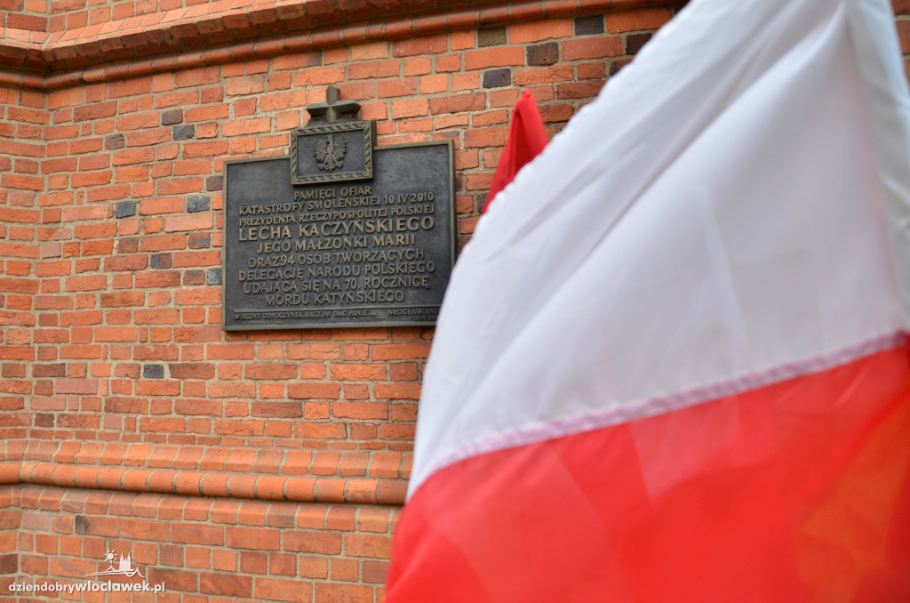 14. rocznica katastrofy smoleńskiej we Włocławku