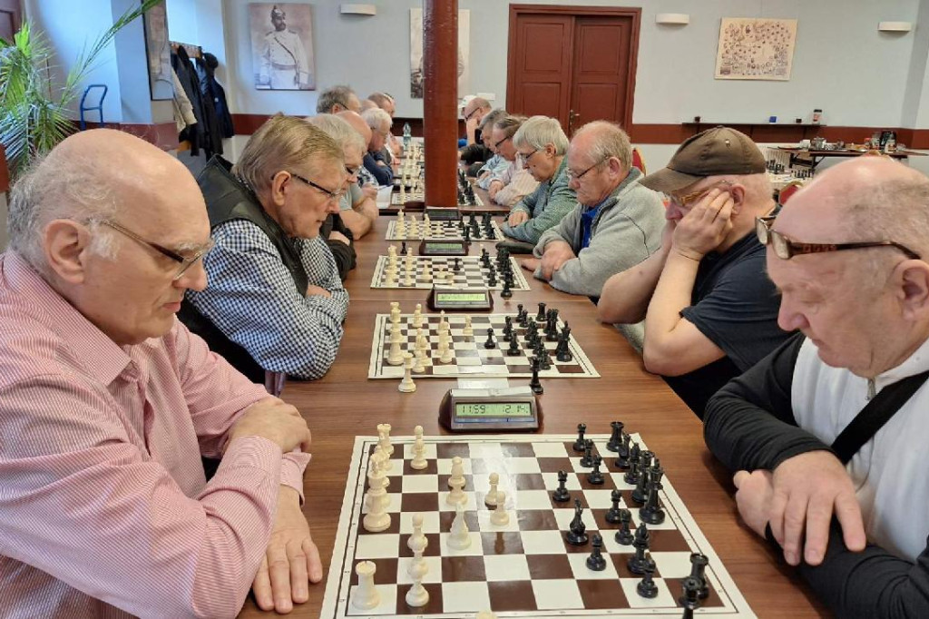 Szachowe Mistrzostwa Województwa Oldbojów 2024