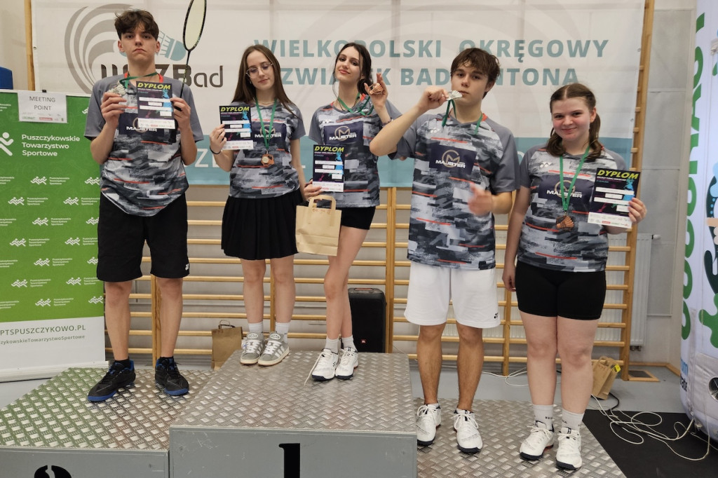 UKS Start Smólnik na Krajowym Turnieju Badmintona