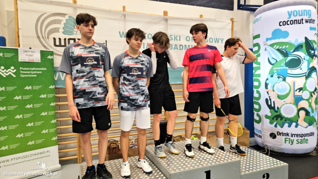 UKS Start Smólnik na Krajowym Turnieju Badmintona