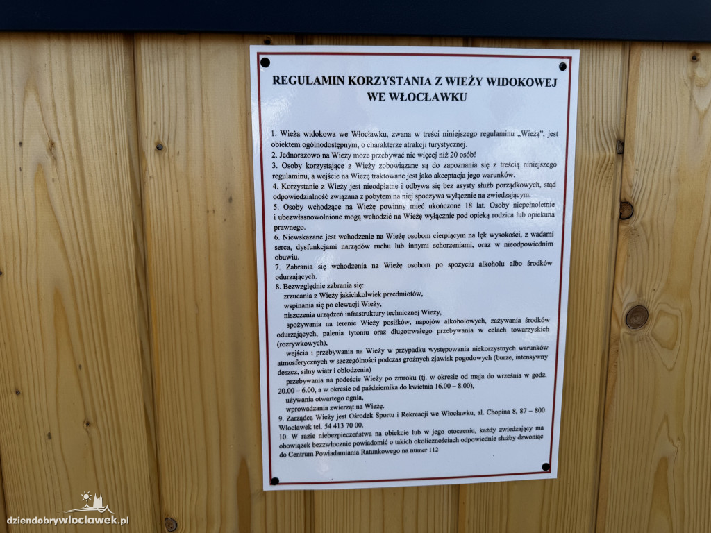 Wieża widokowa już czynna