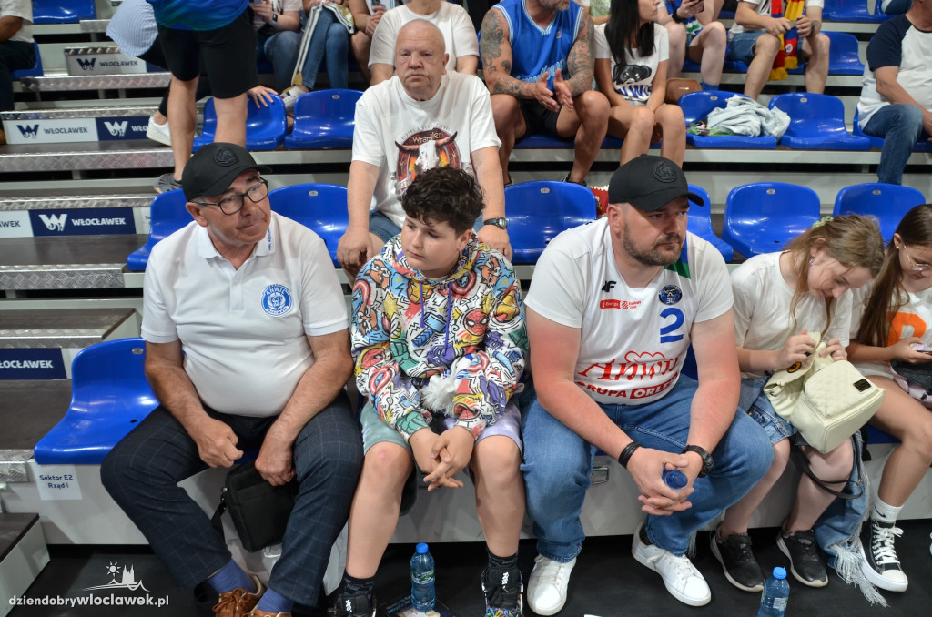 Kibice na meczu Anwil Włocławek vs Spójnia Stargard