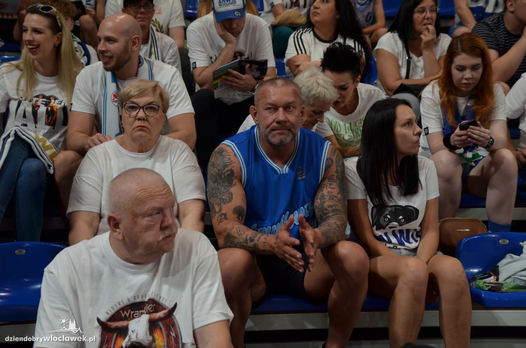 Kibice na meczu Anwil Włocławek vs Spójnia Stargard