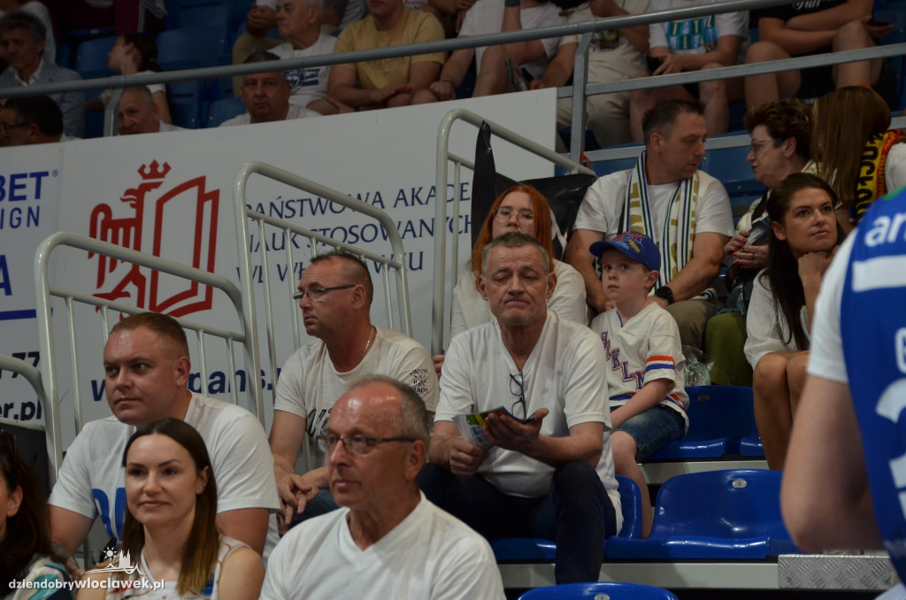 Kibice na meczu Anwil Włocławek vs Spójnia Stargard