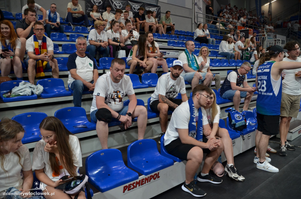 Kibice na meczu Anwil Włocławek vs Spójnia Stargard