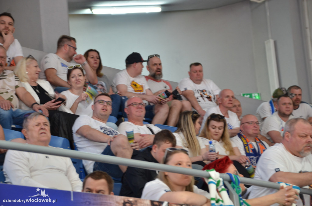 Kibice na meczu Anwil Włocławek vs Spójnia Stargard