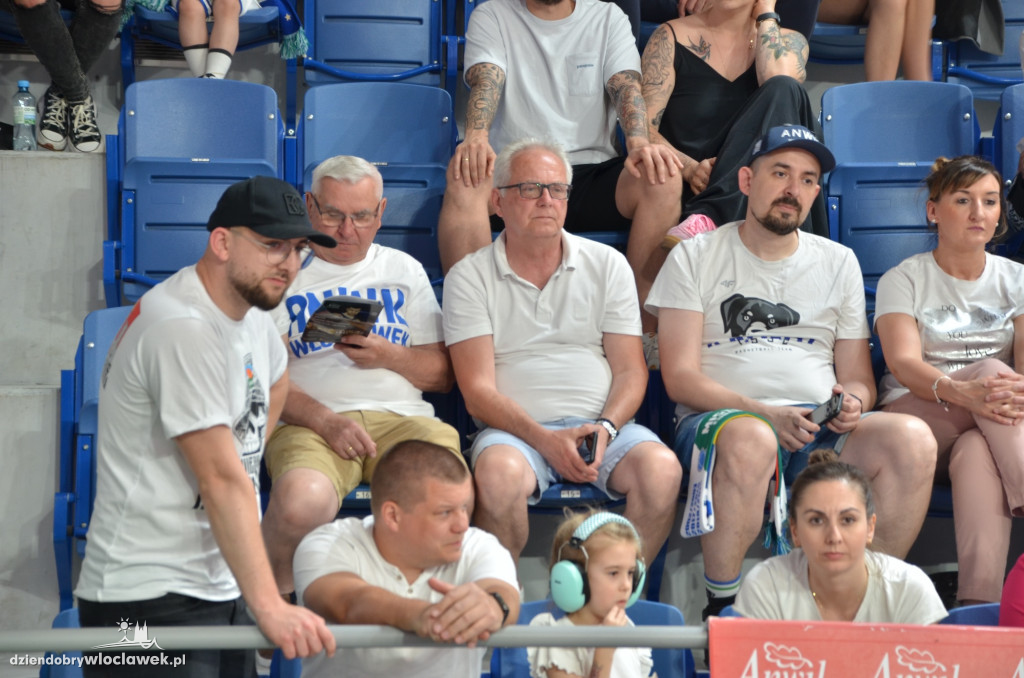 Kibice na meczu Anwil Włocławek vs Spójnia Stargard