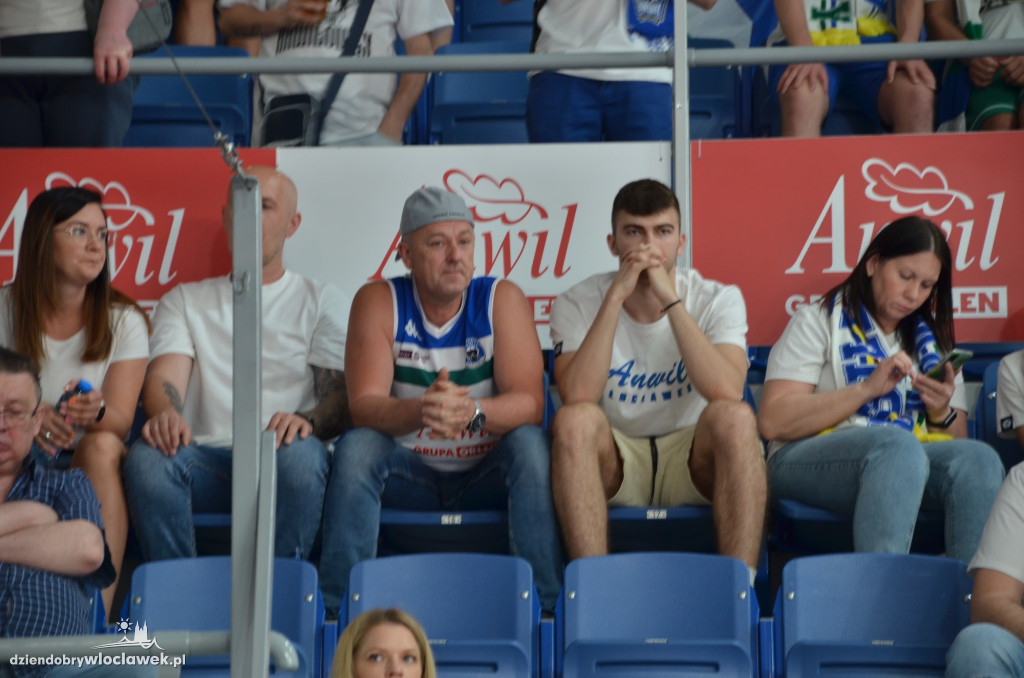 Kibice na meczu Anwil Włocławek vs Spójnia Stargard