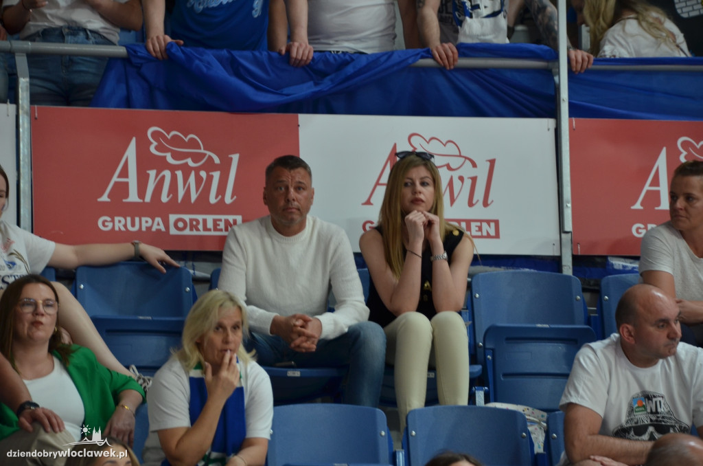 Kibice na meczu Anwil Włocławek vs Spójnia Stargard
