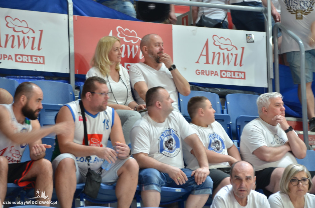 Kibice na meczu Anwil Włocławek vs Spójnia Stargard