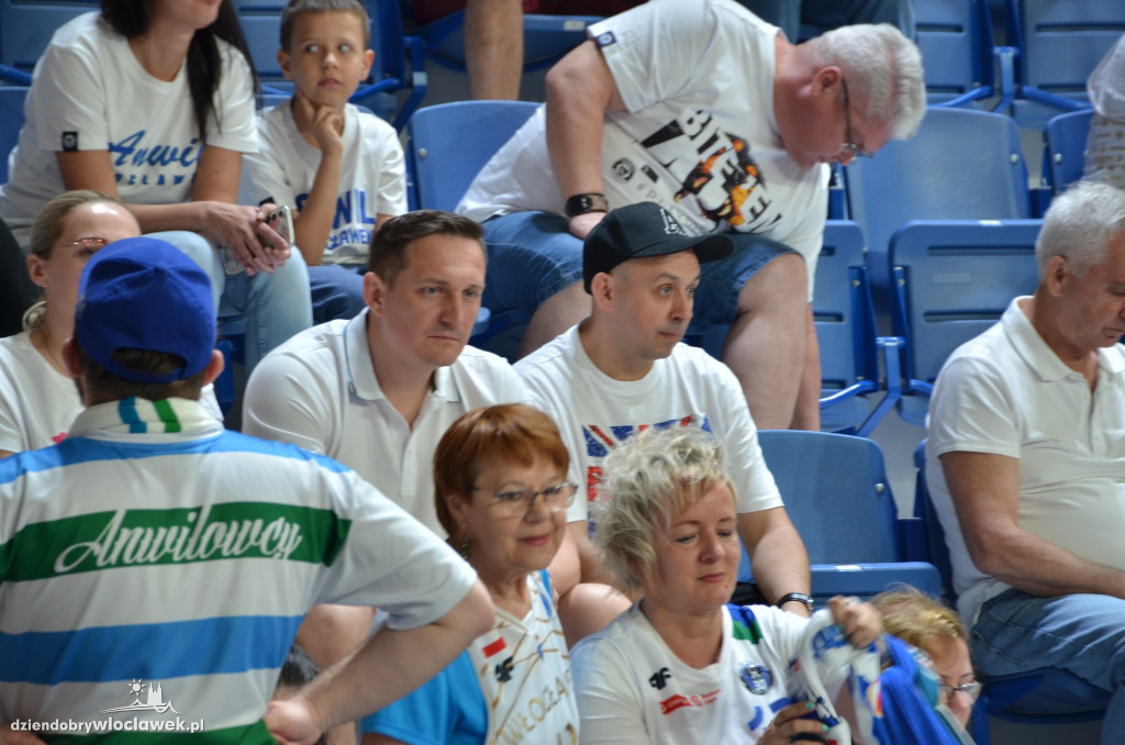 Kibice na meczu Anwil Włocławek vs Spójnia Stargard