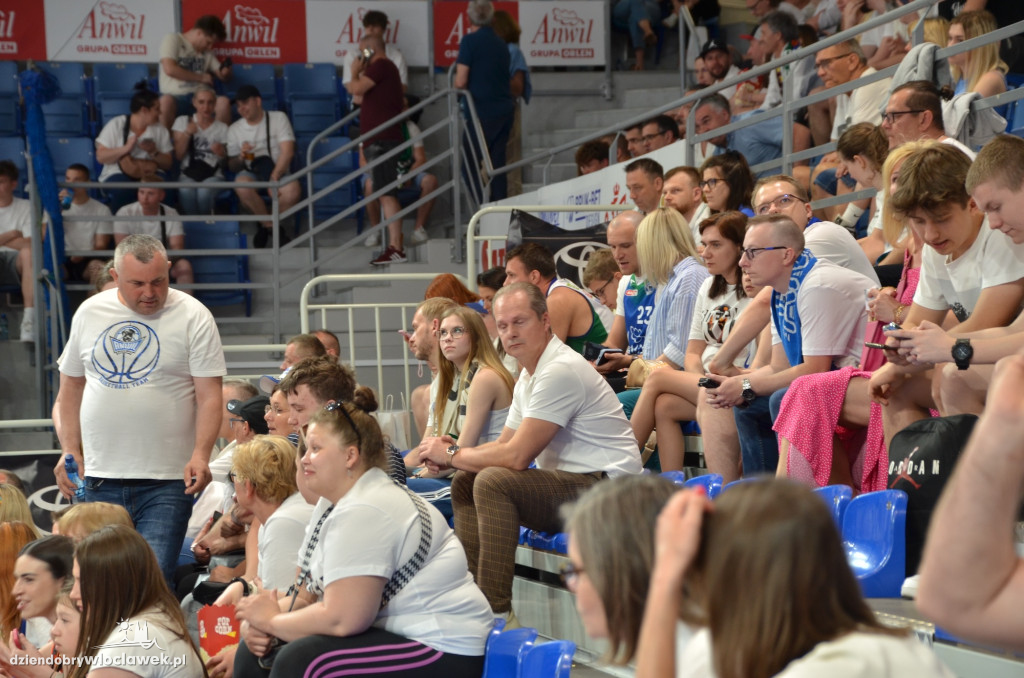 Kibice na meczu Anwil Włocławek vs Spójnia Stargard