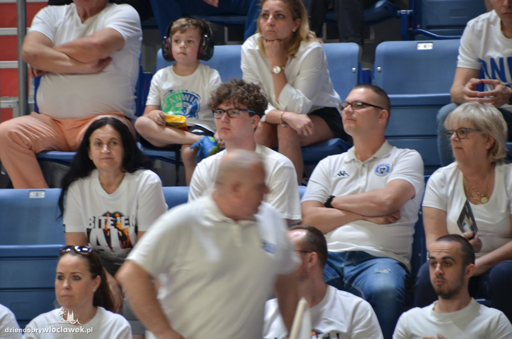 Kibice na meczu Anwil Włocławek vs Spójnia Stargard