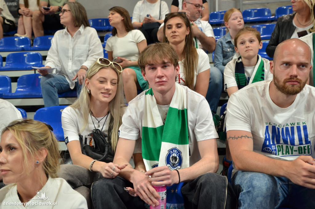Kibice na meczu Anwil Włocławek vs Spójnia Stargard