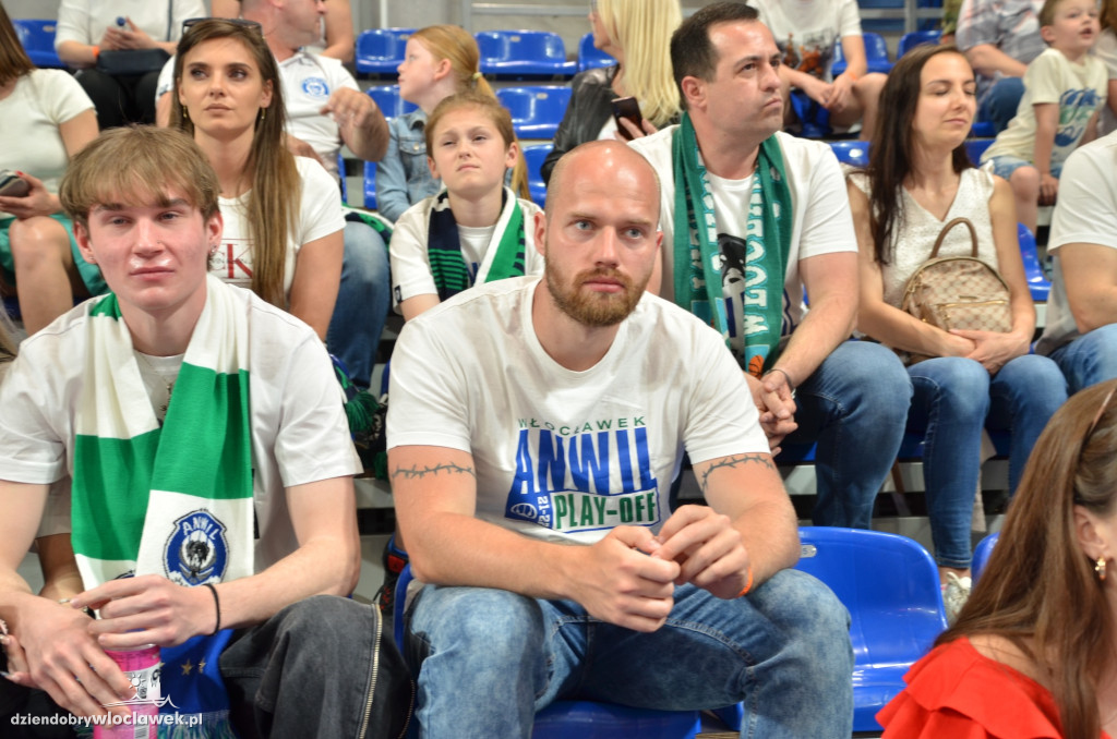 Kibice na meczu Anwil Włocławek vs Spójnia Stargard