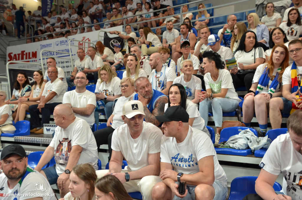 Kibice na meczu Anwil Włocławek vs Spójnia Stargard