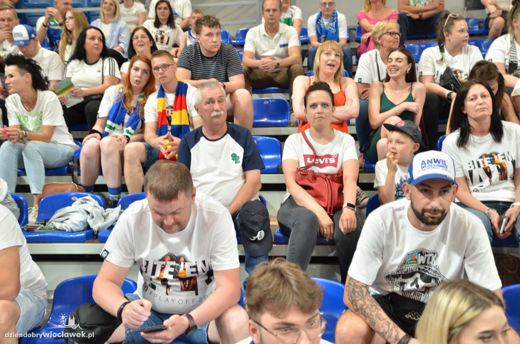 Kibice na meczu Anwil Włocławek vs Spójnia Stargard