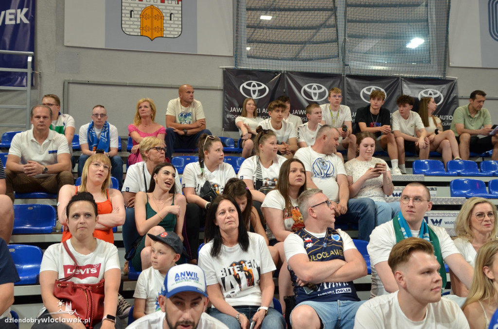 Kibice na meczu Anwil Włocławek vs Spójnia Stargard