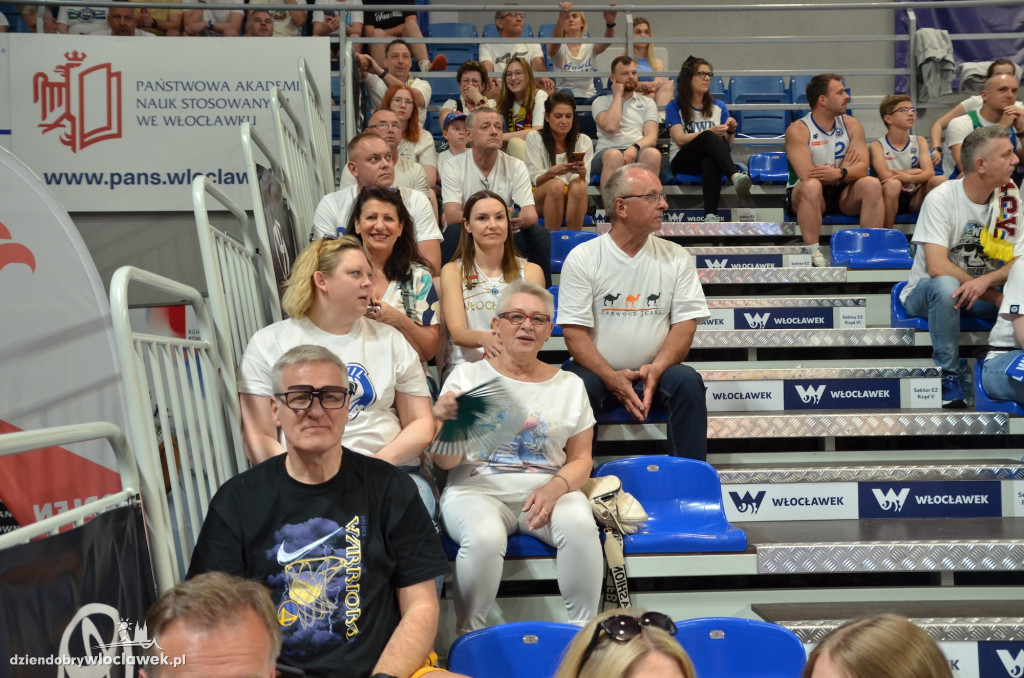 Kibice na meczu Anwil Włocławek vs Spójnia Stargard
