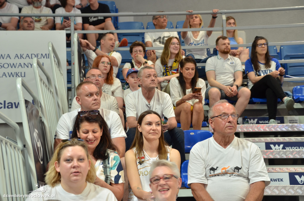 Kibice na meczu Anwil Włocławek vs Spójnia Stargard