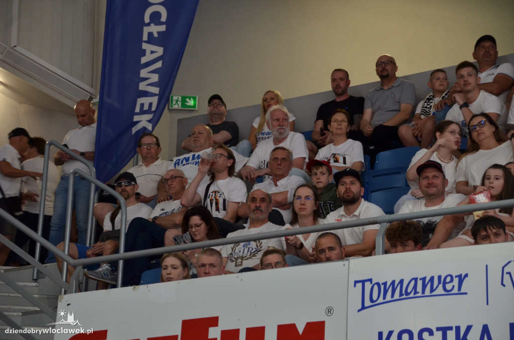 Kibice na meczu Anwil Włocławek vs Spójnia Stargard