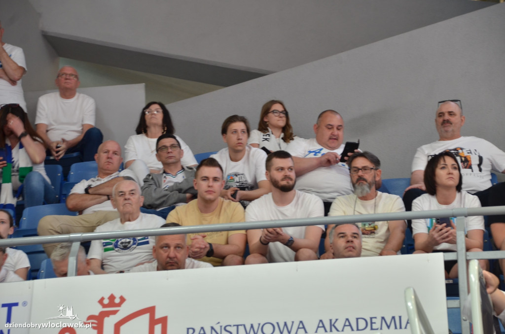 Kibice na meczu Anwil Włocławek vs Spójnia Stargard