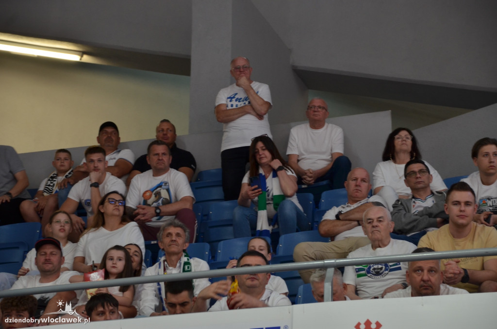 Kibice na meczu Anwil Włocławek vs Spójnia Stargard