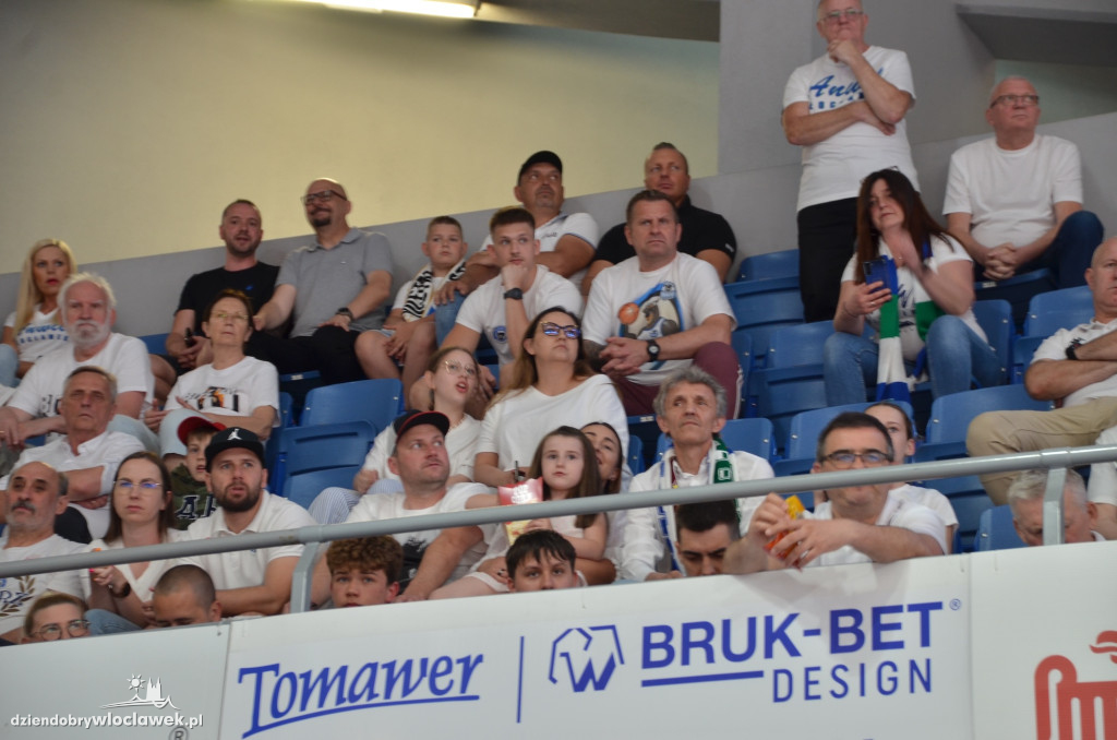 Kibice na meczu Anwil Włocławek vs Spójnia Stargard