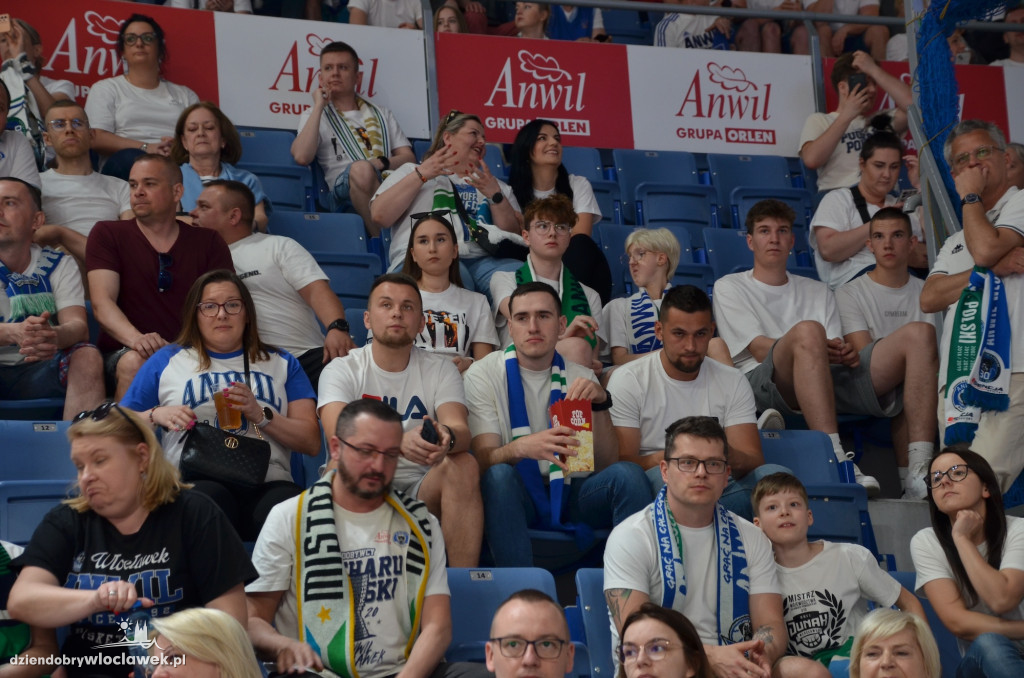 Kibice na meczu Anwil Włocławek vs Spójnia Stargard