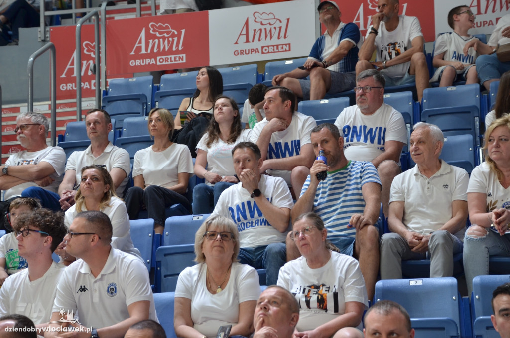 Kibice na meczu Anwil Włocławek vs Spójnia Stargard