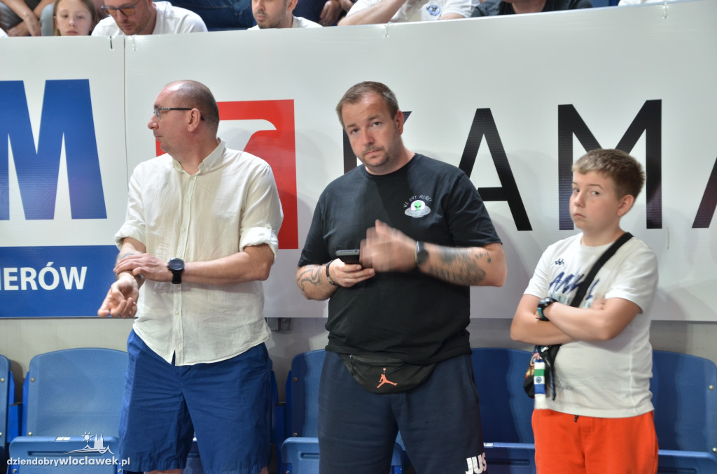 Kibice na meczu Anwil Włocławek vs Spójnia Stargard