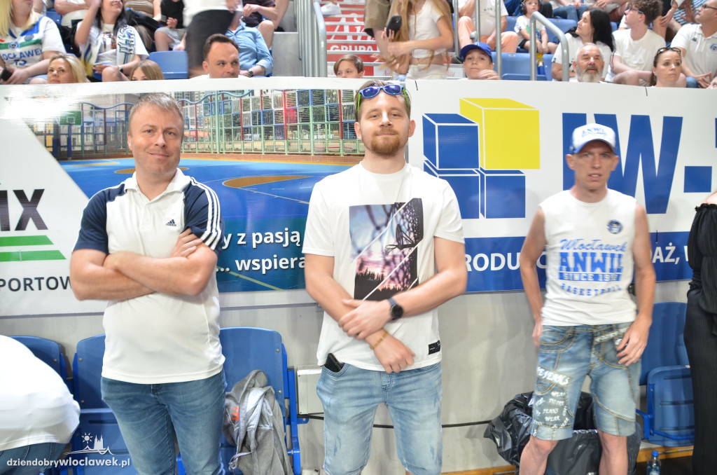 Kibice na meczu Anwil Włocławek vs Spójnia Stargard