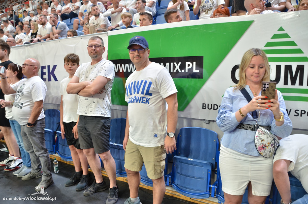 Kibice na meczu Anwil Włocławek vs Spójnia Stargard