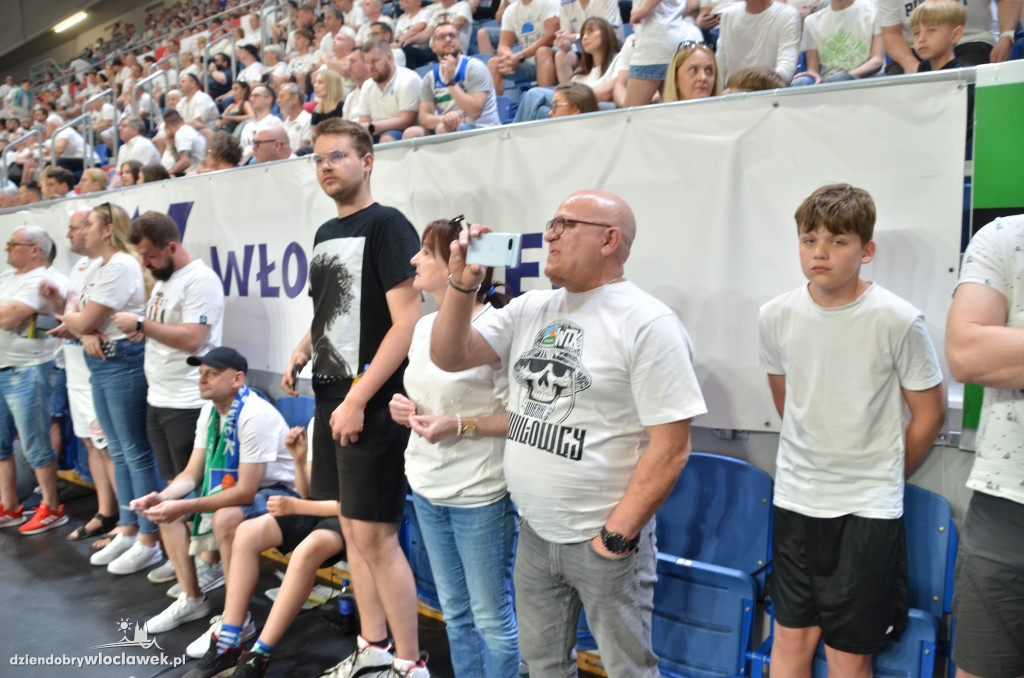 Kibice na meczu Anwil Włocławek vs Spójnia Stargard