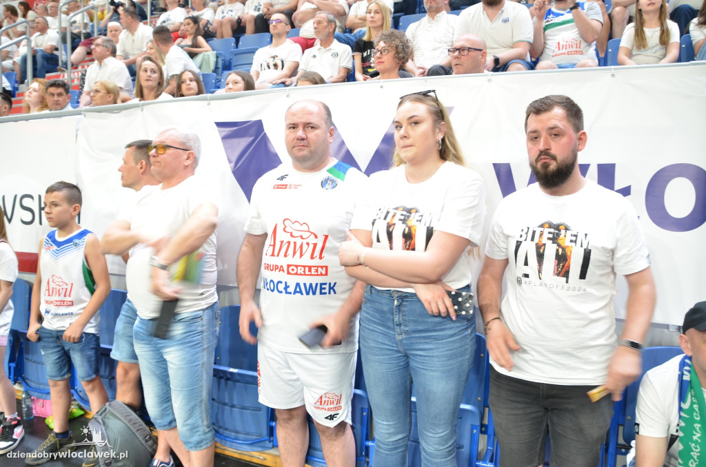 Kibice na meczu Anwil Włocławek vs Spójnia Stargard