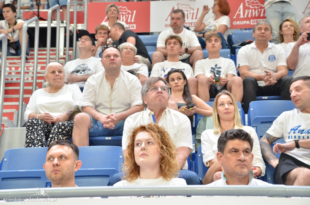 Kibice na meczu Anwil Włocławek vs Spójnia Stargard