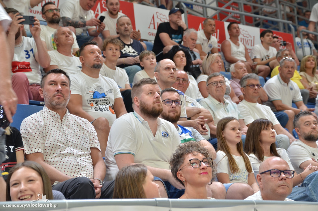Kibice na meczu Anwil Włocławek vs Spójnia Stargard