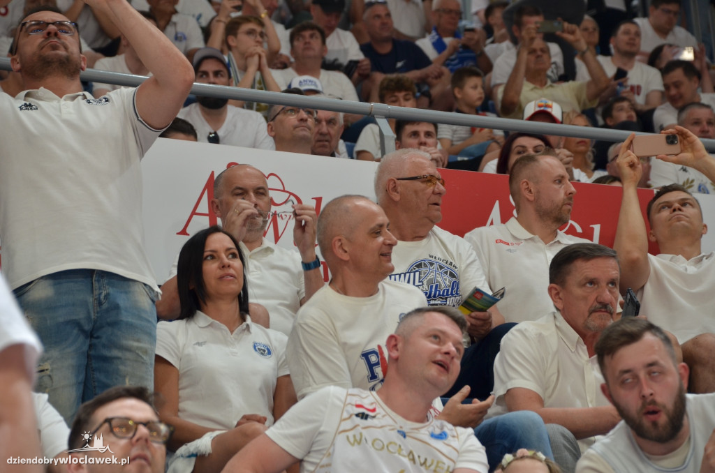Kibice na meczu Anwil Włocławek vs Spójnia Stargard